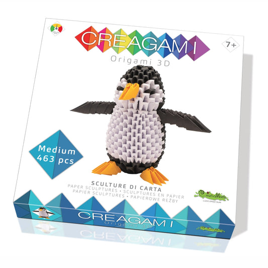 Creagami - Kit Pinguin origami cu 463 piese