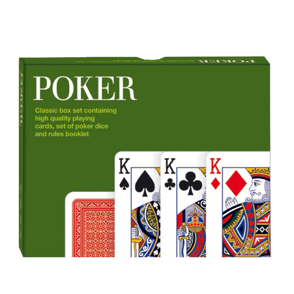 Set carti de joc si zaruri Poker - Piatnik