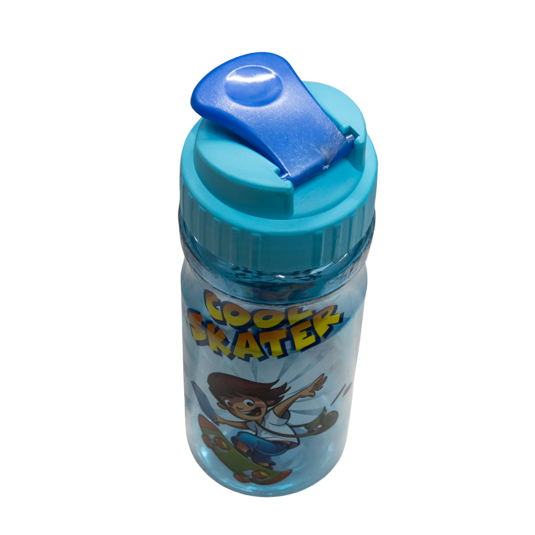 Sticlă din plastic pentru apă, mesaj Cool Skater, 500 ml