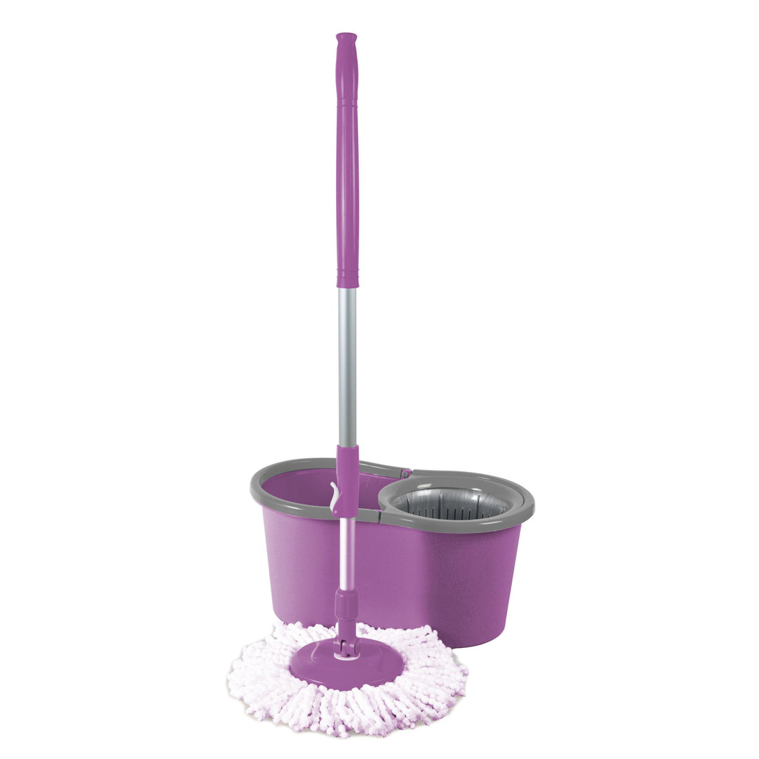 Galeata magic mop LISA ZLN-1389, Mop rotativ 360 grade, Capacitate galeata 20L, Mov