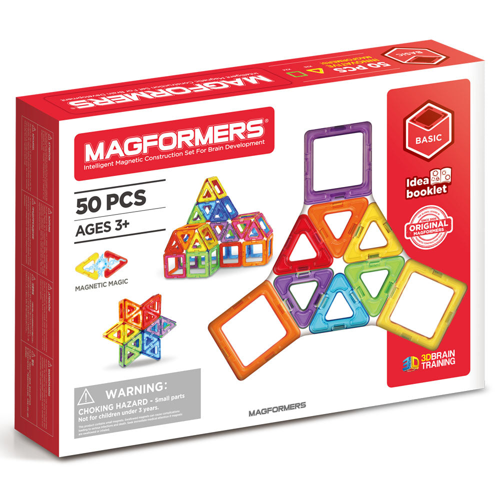 Magnetic building game Magformers - 50 pieces