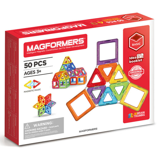 Mágneses építő játék Magformers - 50 db