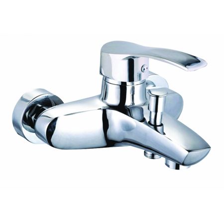 ZINOX ZLN-8525 bathtub faucet, Brass material, Chrome finish, Ceramic cartridge in two steps 40 mm