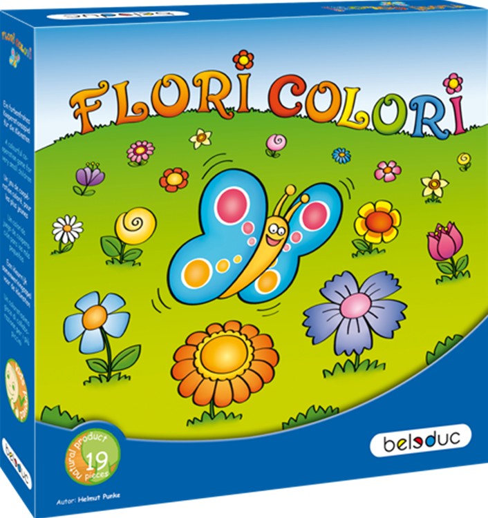 Gioco di fiori colorati di Beleduc