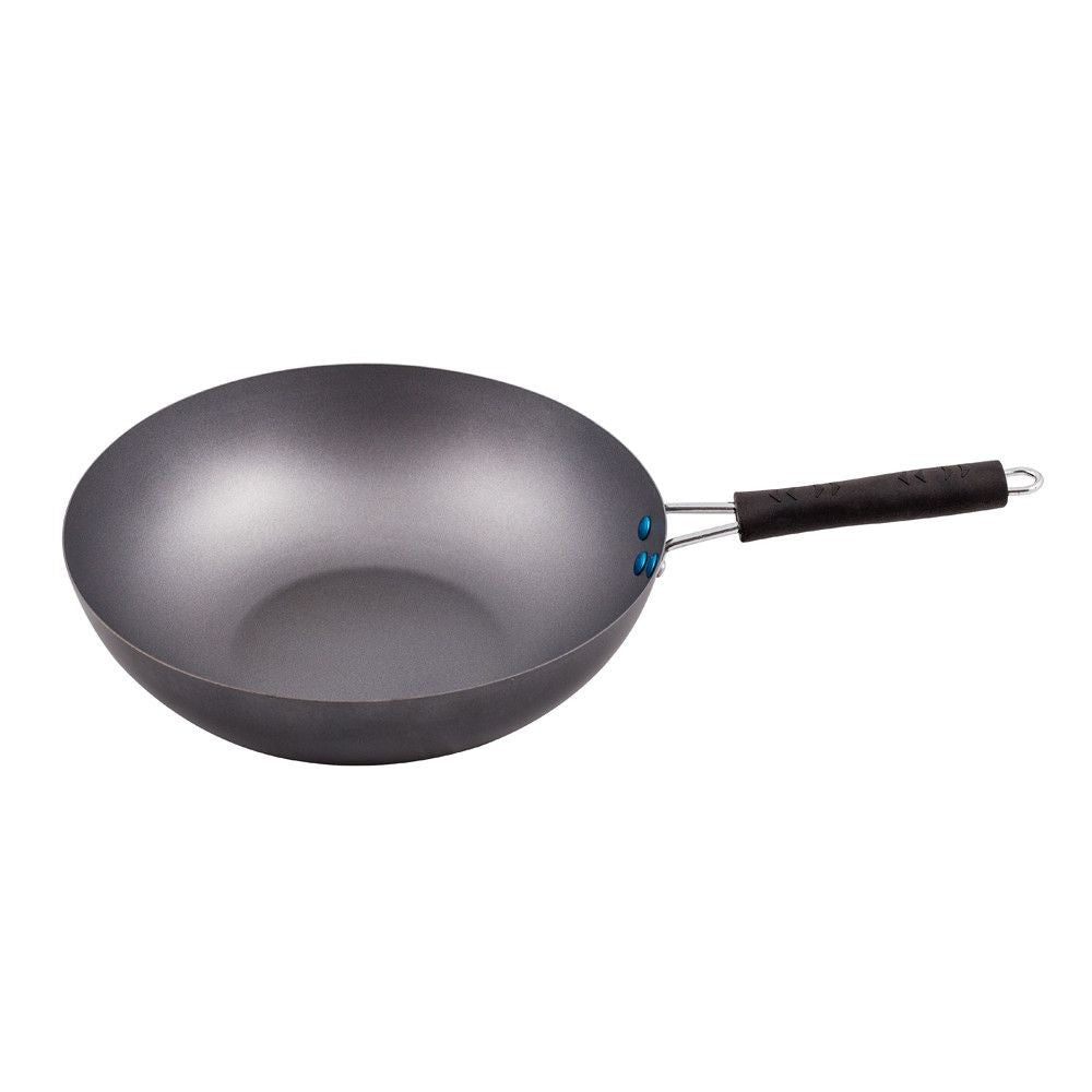 Tigaie wok, otel carbon non-stick, 32 x 10.60 cm, Grunberg GR345