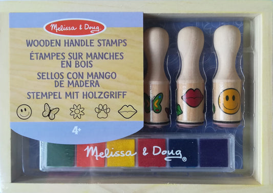 Set di timbri Melissa e Doug Happy Handle