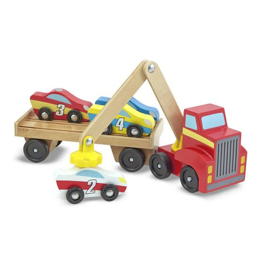 Автовоз с магнитен асансьор Melissa and Doug