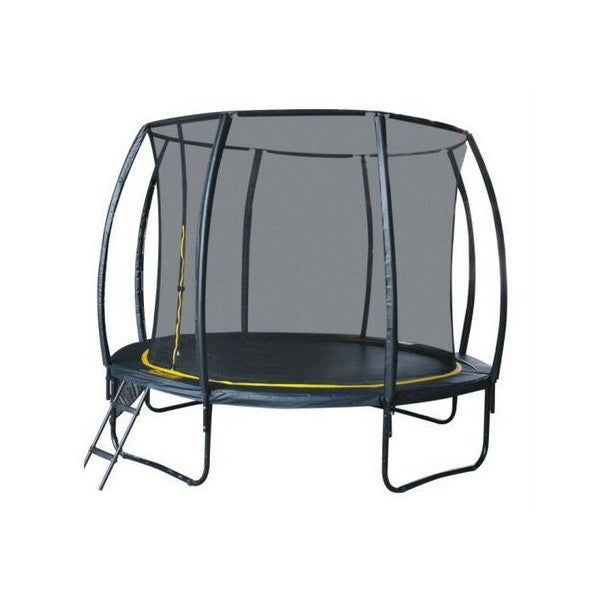 Trampolin-Set 366 cm mit Netz und Leiter Ookee Jump Carbon