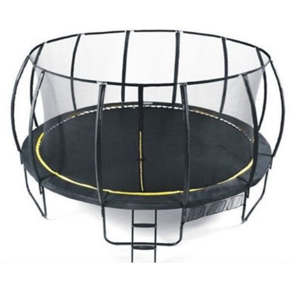 Trampoline set 488 cm with net and ladder Ookee Jump Carbon