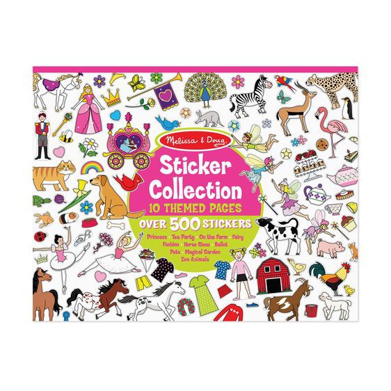 Colectia de abtibilduri Melissa and Doug Roz