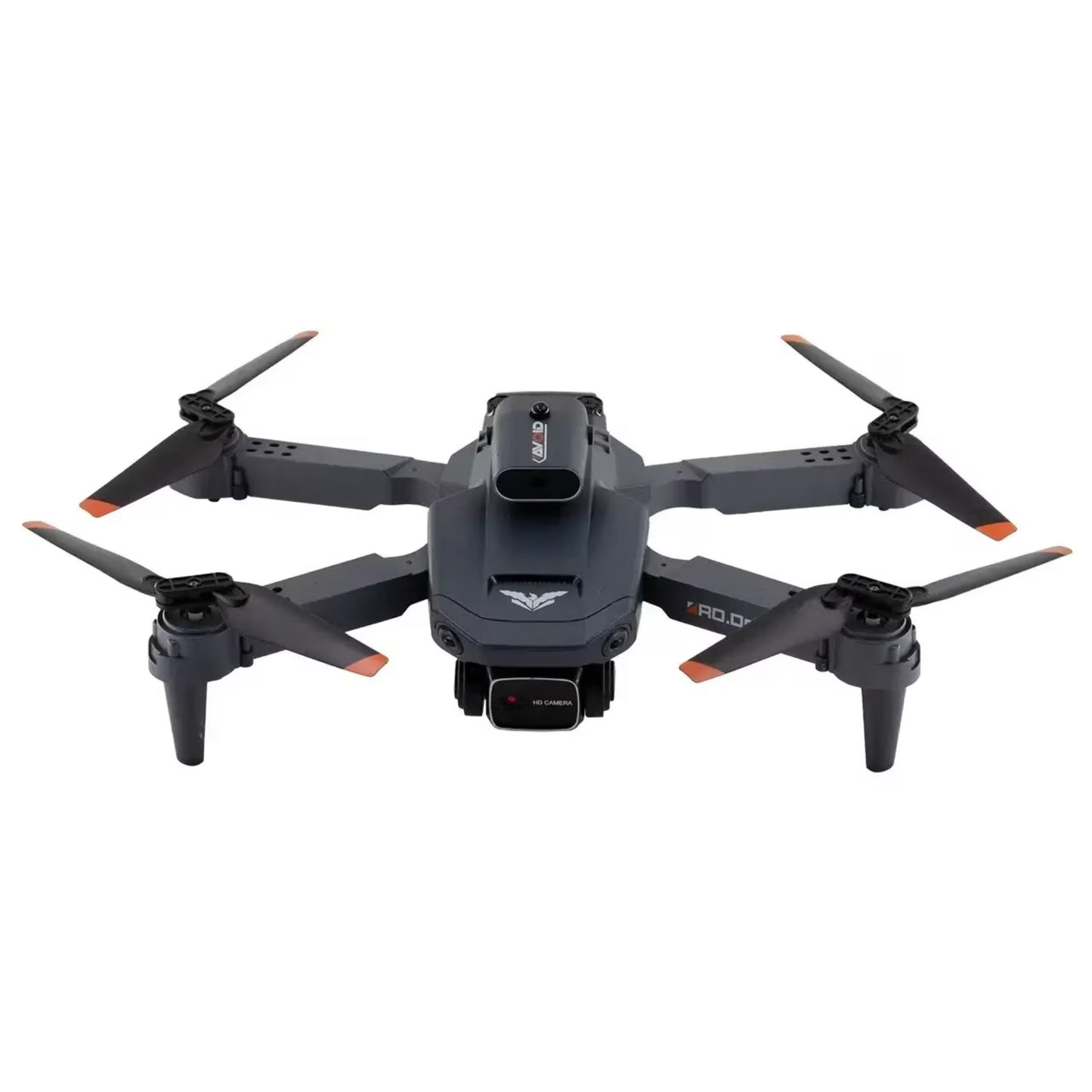 JJRC H106 4K Camera Obstacle Avoidance Foldable RC Drone Dual Camera Three Batteries - Black