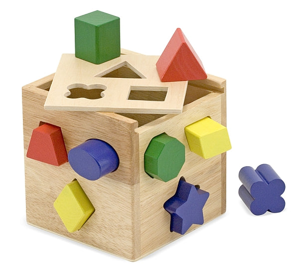 Cubo di smistamento in legno di Melissa e Doug