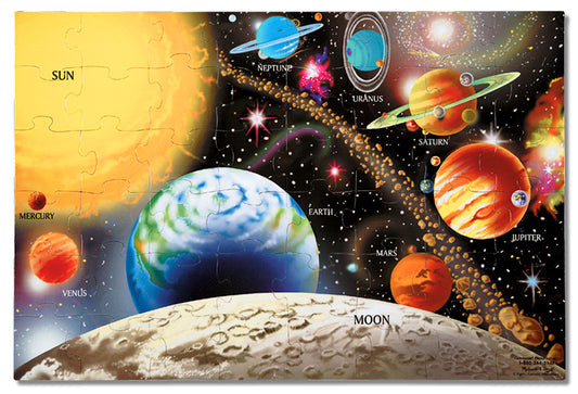 Puzzle da pavimento del sistema solare di Melissa e Doug