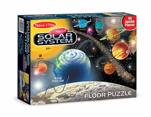 Puzzle da pavimento del sistema solare di Melissa e Doug