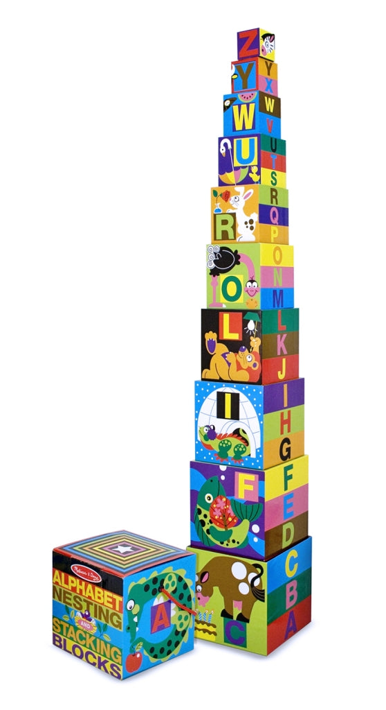 Piramide dell'alfabeto di Melissa e Doug