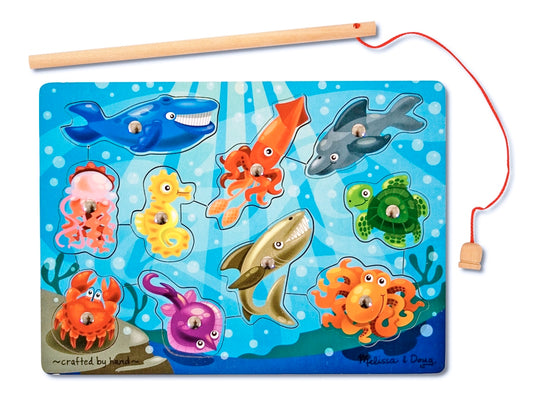 Gioco di pesca magnetico degli animali marini di Melissa e Doug