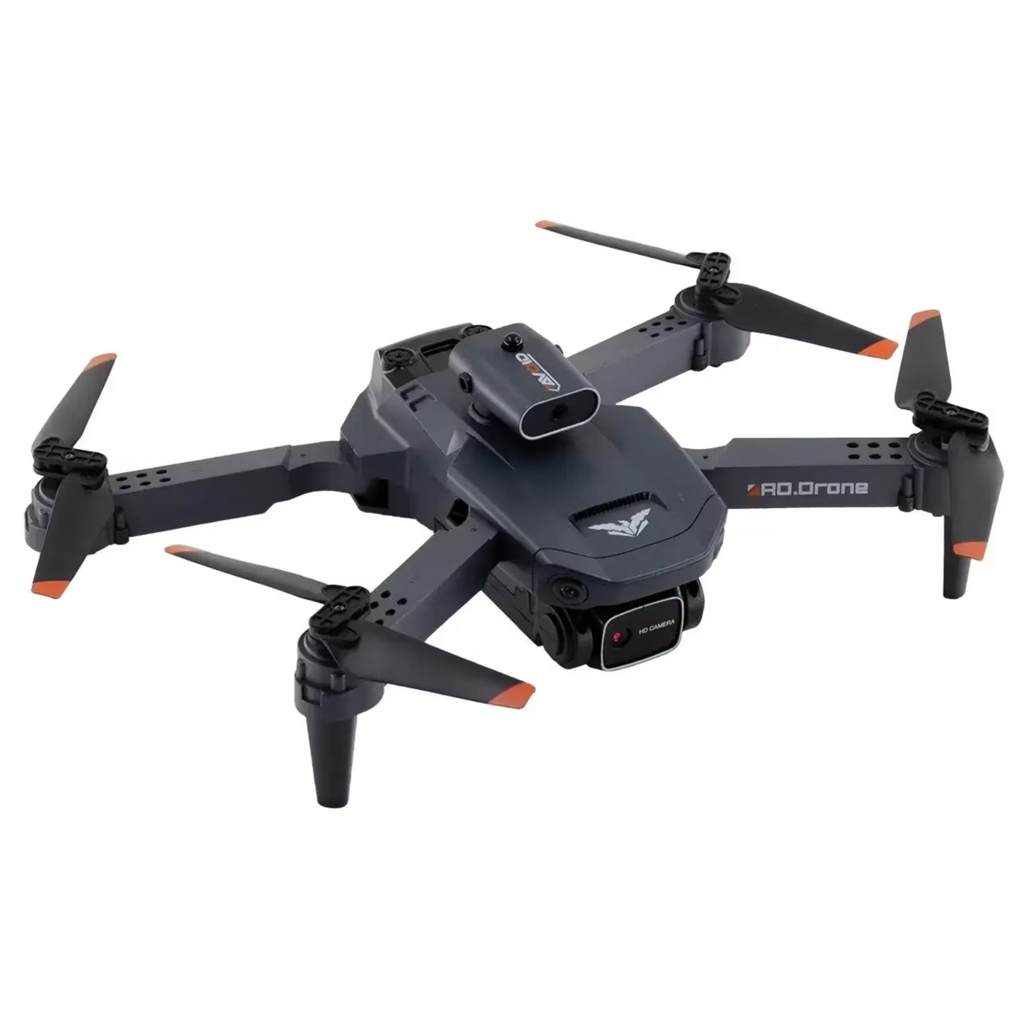 JJRC H106 4K Camera Obstacle Avoidance Foldable RC Drone Dual Camera Three Batteries - Black