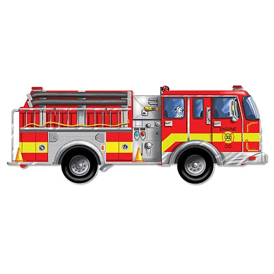 Puzzle gigante da pavimento di Melissa e Doug Fire Engine