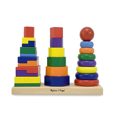 Forme geometriche impilabili di Melissa e Doug