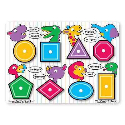 Puzzle in legno Forme geometriche Melissa e Doug