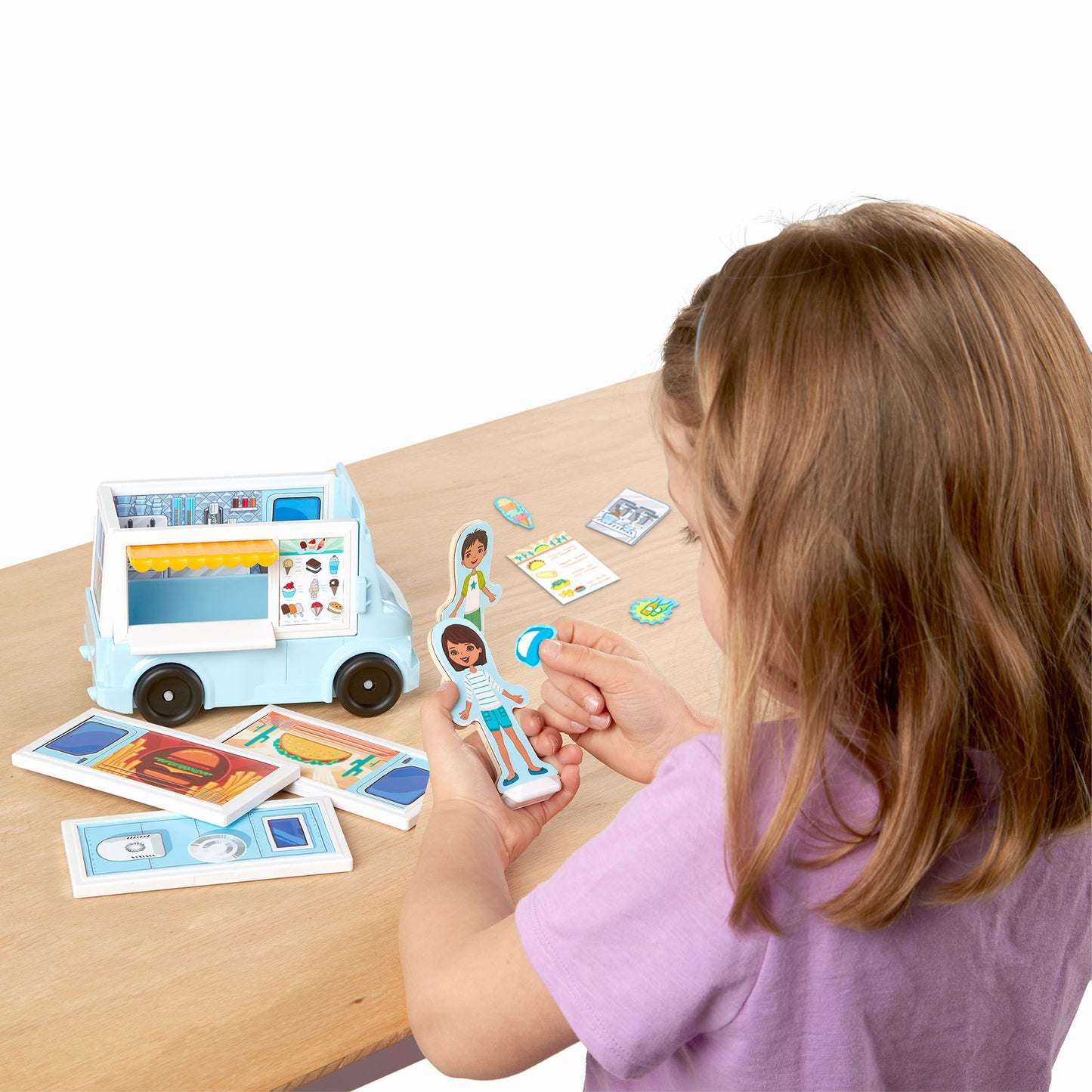 Set de joaca magnetic Food Truck- Melissa & Doug