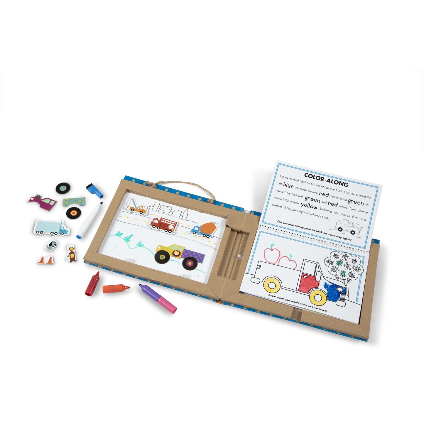 Комплект за създаване на камиони - Melissa & Doug