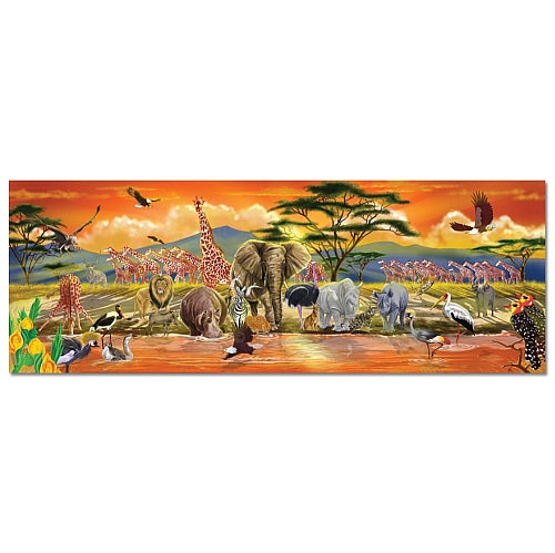 Puzzle da pavimento Melissa e Doug Safari 100 pezzi