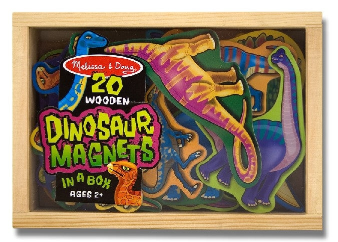 Dinosauri in legno di Melissa e Doug con magneti