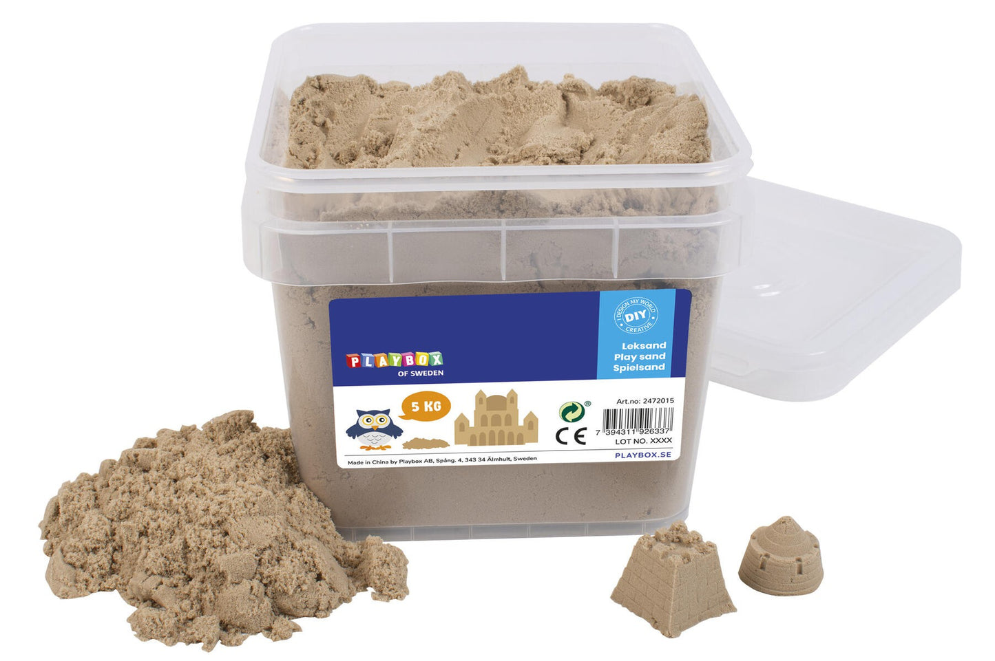 Nisip kinetic natur Play sand 5 kg