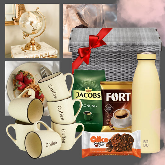 Set regalo Coffee Bliss: il regalo perfetto per gli amanti del caffè, 11 prodotti