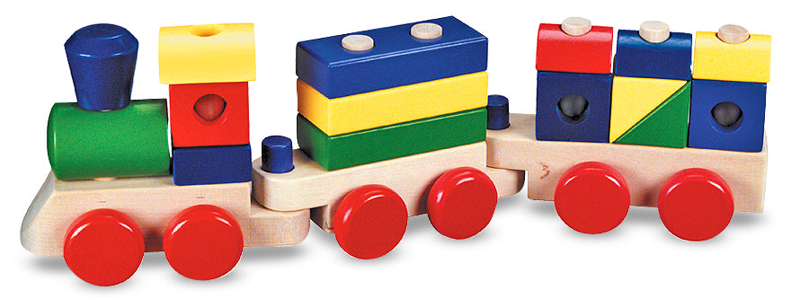 Melissa and Doug Wooden Stacking Train