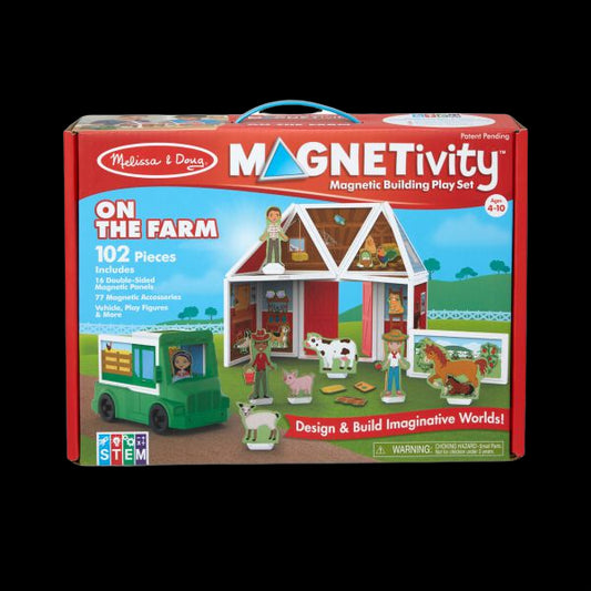 Set magnetic de joaca La Ferma - Melissa & Doug