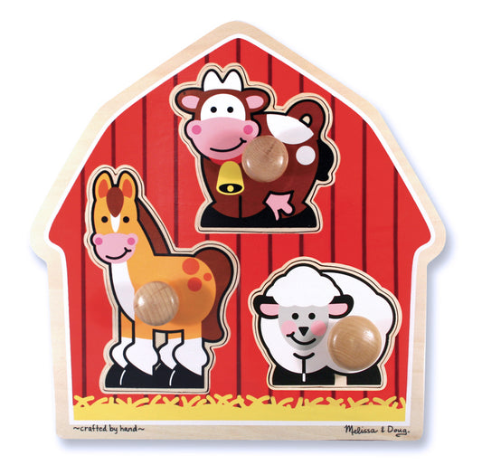 Jumbo puzzle in legno Melissa e Doug Farm