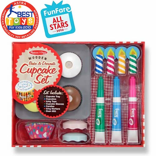 Set da gioco Decora i muffin di Melissa e Doug