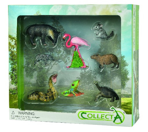 Set de 8 figurine pictate manual Wild Life