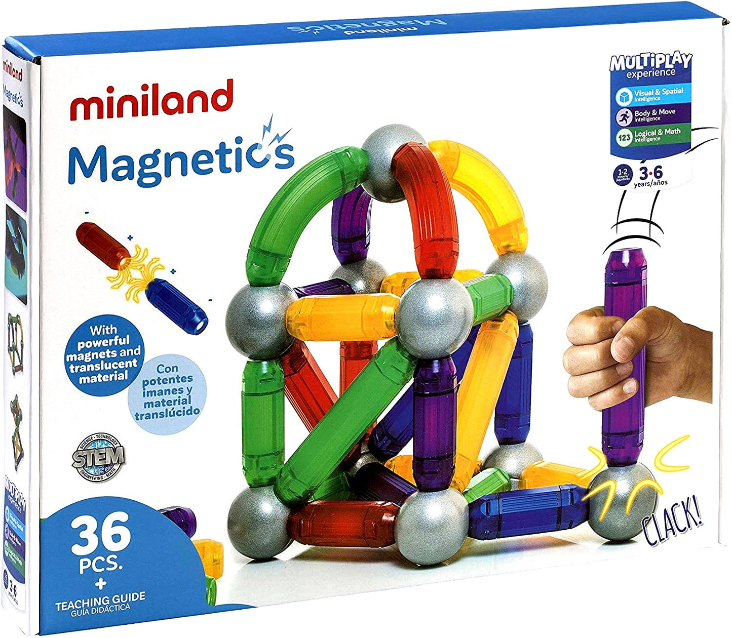 Gioco di costruzioni magnetiche Miniland