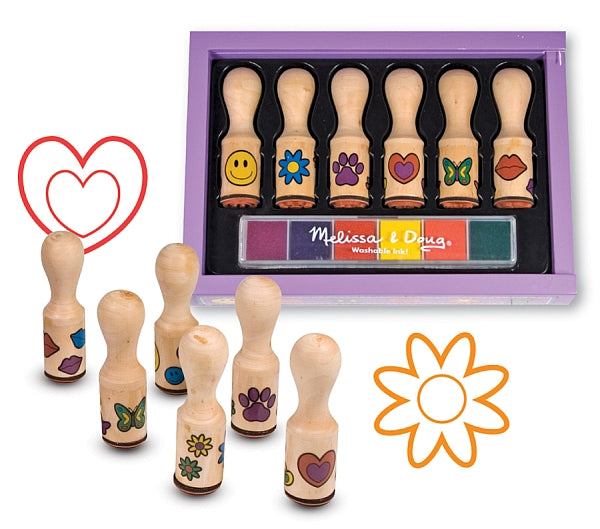 Set di timbri Melissa e Doug Happy Handle