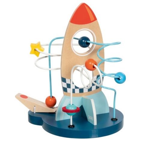 Juguete motorizado para bebés Rocket Orbit 21 con catapulta