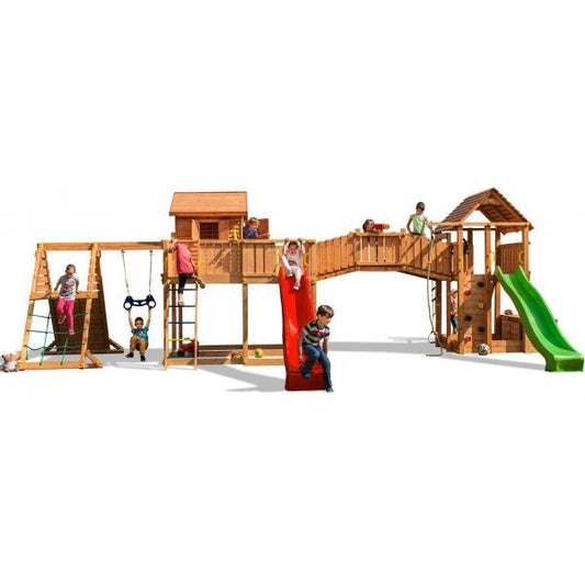 Complejo de juegos de madera Fungoo Maxi set SPIDER LAND