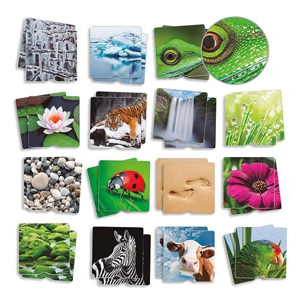 Nature tactile memory game