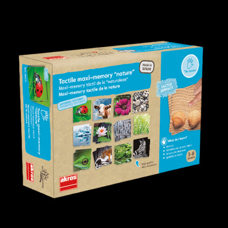 Nature tactile memory game