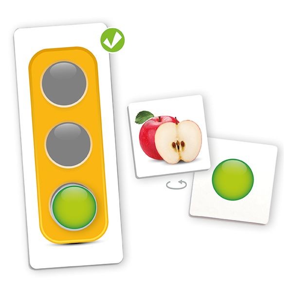 Educational game Semaphore of healthy eating