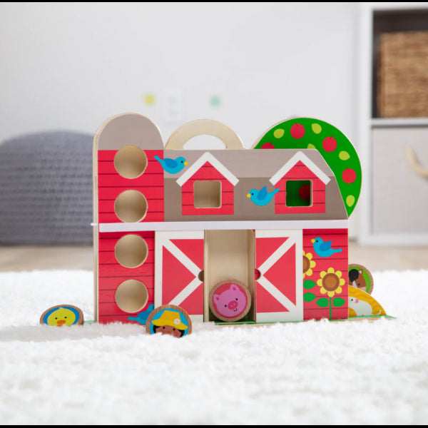 Wooden play set Acrobatics at the Farm GO TOTs collection