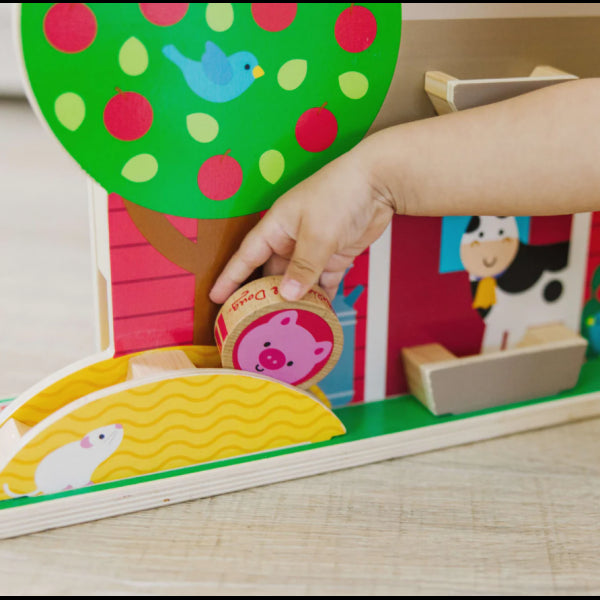 Wooden play set Acrobatics at the Farm GO TOTs collection