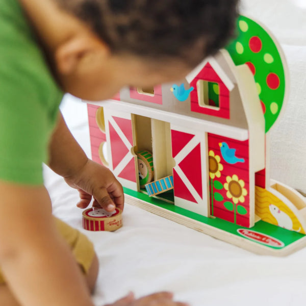 Wooden play set Acrobatics at the Farm GO TOTs collection