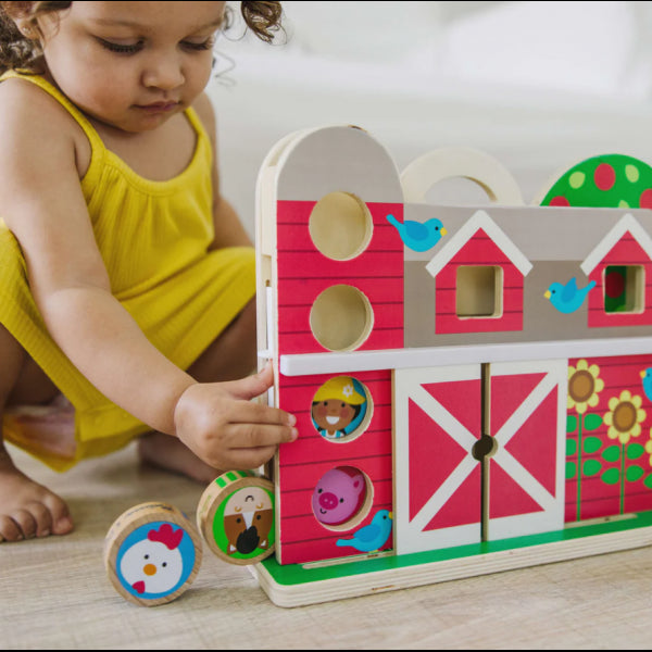 Wooden play set Acrobatics at the Farm GO TOTs collection