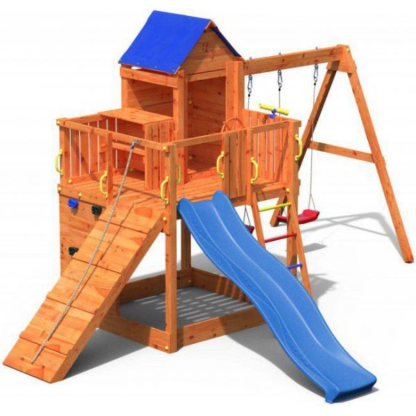 Wooden play complex 7in1 Fungoo Treehouse