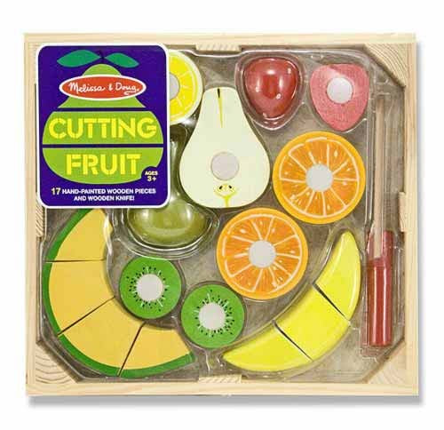 Set di frutta in legno da tagliare - Melissa & Doug