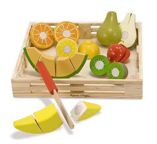 Set di frutta in legno da tagliare - Melissa & Doug