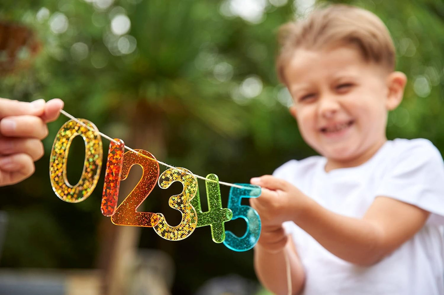 14 áttetsző Glitter szám készlet táblagépekhez és világítóasztalokhoz